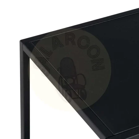 Estantería de acero negro 120x32x55cm - Ixia - 608272IX - foto-secundaria-1