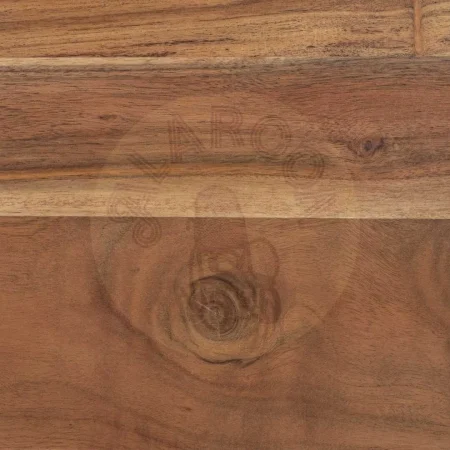 Set de 3 mesas de centro en madera de acacia y hierro color natural 86x81x43cm - Ixia - 608754IX - foto-secundaria-5