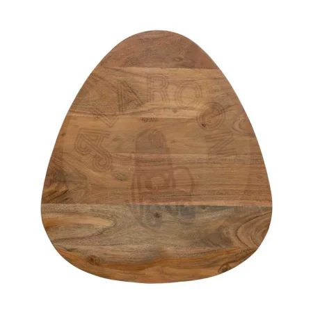 Set de 3 mesas de centro en madera de acacia y hierro color natural 86x81x43cm - Ixia - 608754IX - foto-secundaria-8