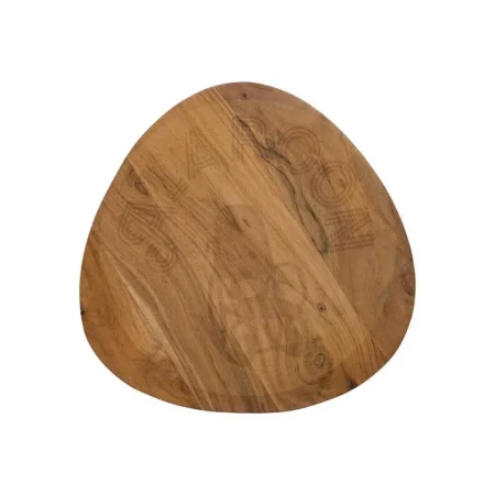 Set de 3 mesas de centro en madera de acacia y hierro color natural 86x81x43cm - Ixia - 608754IX - foto-secundaria-9
