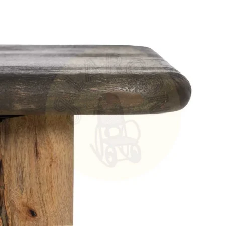 Mesa de centro madera de mango natural marrón 120x60x45cm - Ixia - 608868IX - foto-secundaria-3