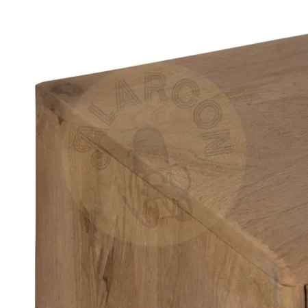 Mueble TV en madera de mango acabado natural para salón 150x40x60cm - Ixia - 608888IX - foto-secundaria-2