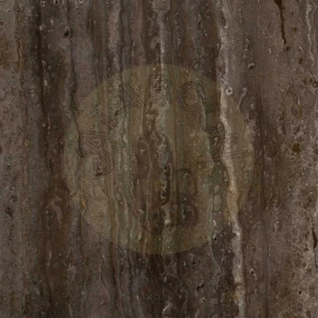 Consola marrón con sobre de mármol travertino y patas de hierro negro 102x36x85cm - Ixia - 608897IX - foto-secundaria-6