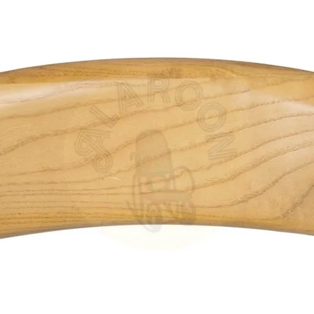 Silla de madera de olmo natural con asiento en DM para salón 55x60x77cm - Ixia - 609024IX - foto-secundaria-9