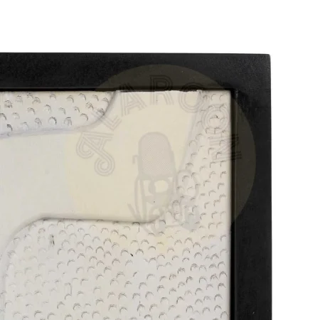 Mueble recibidor blanco y negro en madera de mango y hierro 102x41x93cm - Ixia - 609270IX - foto-secundaria-3