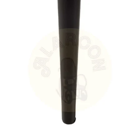 Taburete crema en tejido y metal para salón altura asiento 72cm 45.50x45x105.50cm - Ixia - 609574IX - foto-secundaria-11