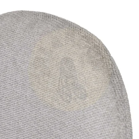 Taburete alto tapizado en tejido gris con estructura metálica altura asiento 72cm 45.50x45x105.50cm - Ixia - 609579IX - foto-secundaria-5
