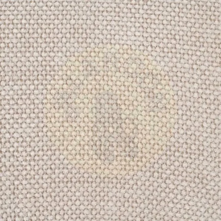 Silla crema tapizada en tejido 100% poliéster con estructura metálica y madera contrachapada 50x54x73.50cm - Ixia - 609593IX - foto-secundaria-9