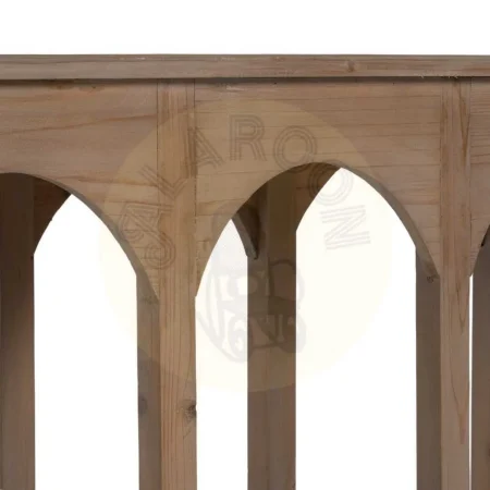 Consola natural en madera de pino reciclada para entrada 210x38x90cm - Ixia - 610036IX - foto-secundaria-1