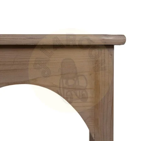 Consola natural en madera de pino reciclada para entrada 210x38x90cm - Ixia - 610036IX - foto-secundaria-2