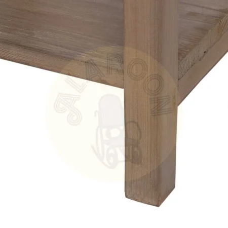 Consola natural en madera de pino reciclada para entrada 210x38x90cm - Ixia - 610036IX - foto-secundaria-6