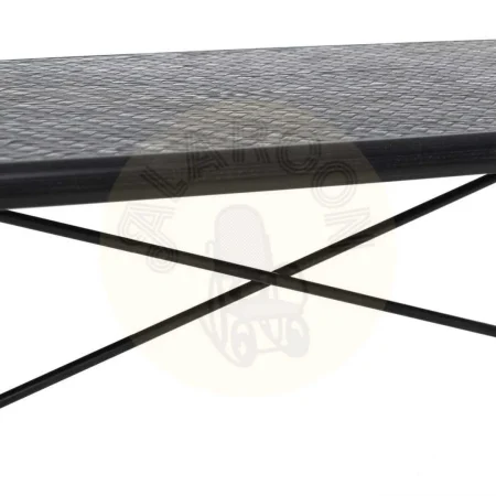 Mesa de centro negro y natural en DM y metal 109.50x60x40.50cm - Ixia - 610070IX - foto-secundaria-3