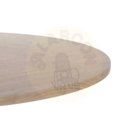 Mesa de centro negro y natural en DM y metal 65x65x37.50cm - Ixia - 610155IX - foto-secundaria-1
