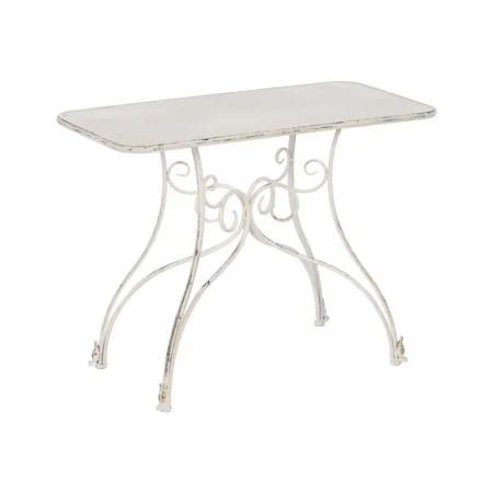 Consola metálica color crema 100x52x76cm - Ixia - 610180IX - foto-blanco