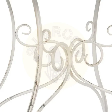 Consola metálica color crema 100x52x76cm - Ixia - 610180IX - foto-secundaria-3