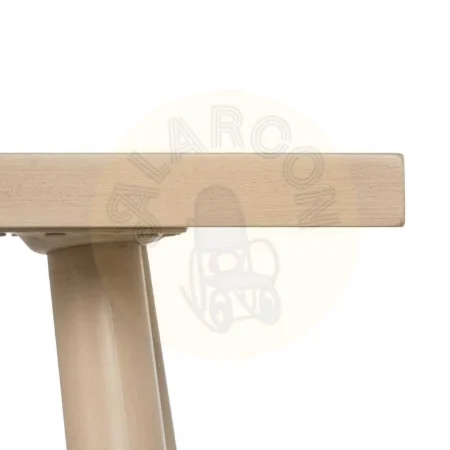 Consola natural en DM con estructura de madera de pino 106x35x75cm - Ixia - 610401IX - foto-secundaria-3