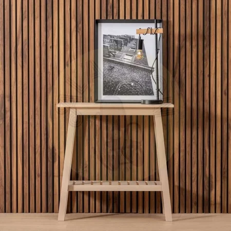 Consola crema en DM y madera de pino 71x30x71cm - Ixia - 610407IX - foto-secundaria-6
