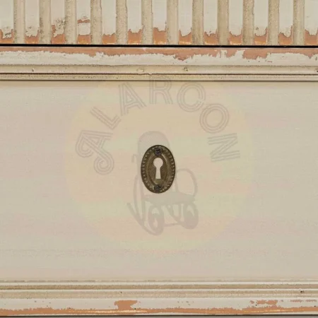 Cómoda natural crema en madera de abeto y DM 119.50x44.50x84cm - Ixia - 610579IX - foto-secundaria-6