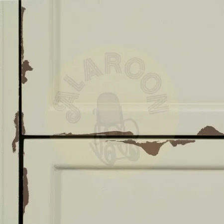 Mesita beige en madera de abeto y DM con cajón 45x35x65cm - Ixia - 610592IX - foto-secundaria-7