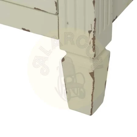 Mesita beige en madera de abeto y DM con cajón 45x35x65cm - Ixia - 610592IX - foto-secundaria-8