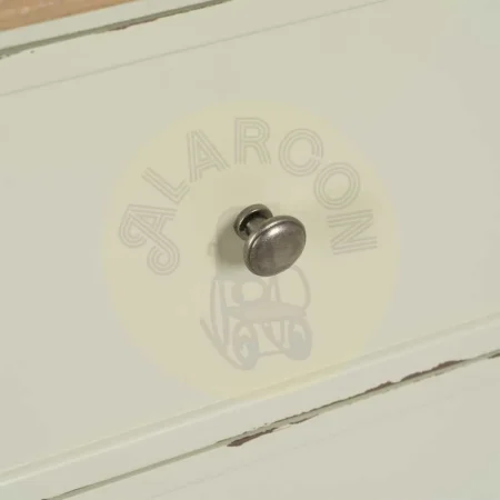 Cómoda beige en madera de abeto y DM con patas de 13cm 90x42x85cm - Ixia - 610593IX - foto-secundaria-3
