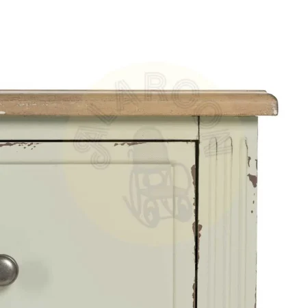 Cómoda beige en madera de abeto y DM con patas de 13cm 90x42x85cm - Ixia - 610593IX - foto-secundaria-7