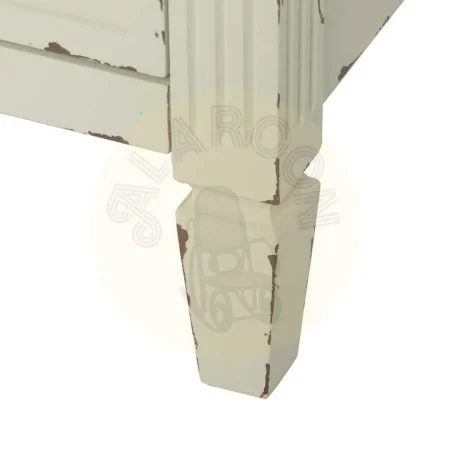 Cómoda beige en madera de abeto y DM con patas de 13cm 90x42x85cm - Ixia - 610593IX - foto-secundaria-8