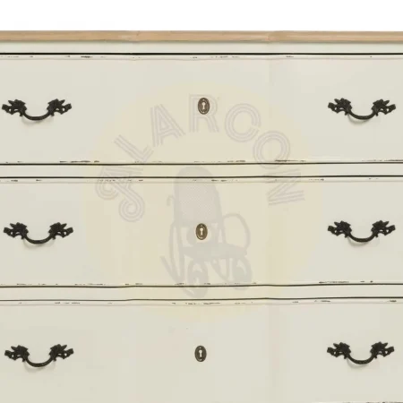 Cómoda natural crema en madera de abeto y DM 100x45x80cm - Ixia - 610595IX - foto-secundaria-4