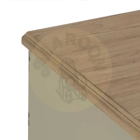 Cómoda crema en madera de abeto y DM 80x38x73cm - Ixia - 610597IX - foto-secundaria-2