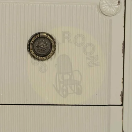 Cómoda crema en madera de abeto y DM 80x38x73cm - Ixia - 610597IX - foto-secundaria-7