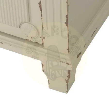 Cómoda crema en madera de abeto y DM 80x38x73cm - Ixia - 610597IX - foto-secundaria-8