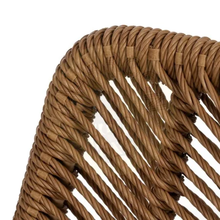 Silla natural en polietileno y acero para salón no apilable 47x57x85.50cm - Ixia - 611271IX - foto-secundaria-5