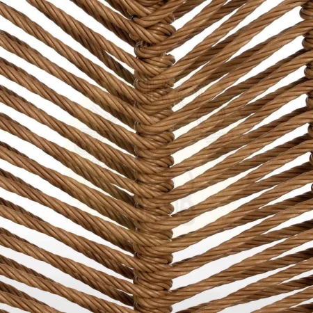 Silla natural en polietileno y acero para salón no apilable 47x57x85.50cm - Ixia - 611271IX - foto-secundaria-8