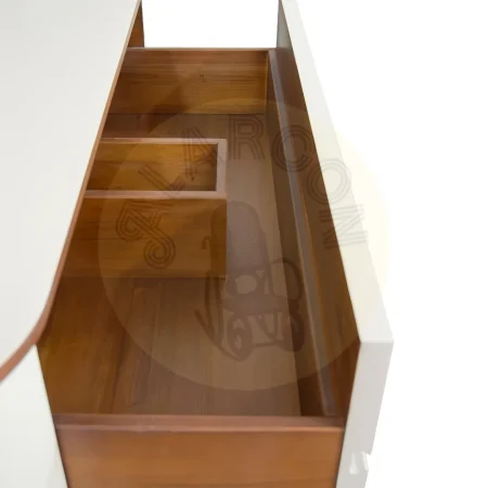 Mueble de baño vanity combinado 2 cajones en madera de caoba maciza hecho a mano 45x110x988.62cm - Moycor - 6113001MYC - foto-secundaria-5