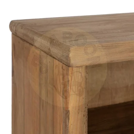 Armario para salón en madera de pino reciclada acabado natural con patas 100x45x160cm - Ixia - 611313IX - foto-secundaria-2