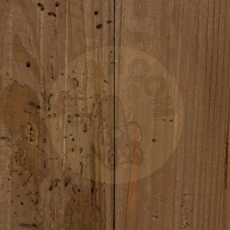 Armario para salón en madera de pino reciclada acabado natural con patas 100x45x160cm - Ixia - 611313IX - foto-secundaria-7