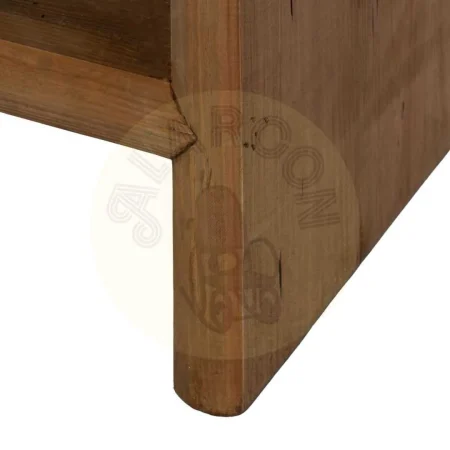 Armario para salón en madera de pino reciclada acabado natural con patas 100x45x160cm - Ixia - 611313IX - foto-secundaria-8