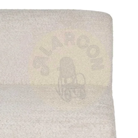 Sillón beige tapizado en tejido 100% poliéster con estructura de madera contrachapada 60x90x63cm - Ixia - 611320IX - foto-secundaria-3