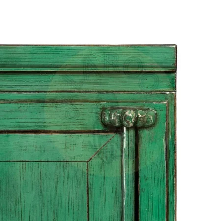 Armario verde en madera de pino reciclada y MDF con tiradores de cobre 108x48x175cm - Ixia - 611336IX - foto-secundaria-5