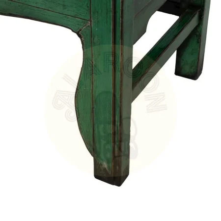 Armario verde en madera de pino reciclada y MDF con tiradores de cobre 108x48x175cm - Ixia - 611336IX - foto-secundaria-8