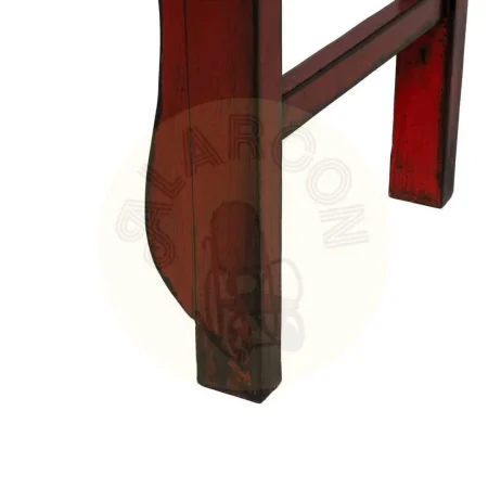 Armario rojo de madera de pino reciclada y MDF con cajones y tiradores de cobre 83.50x45x195cm - Ixia - 611343IX - foto-secundaria-8