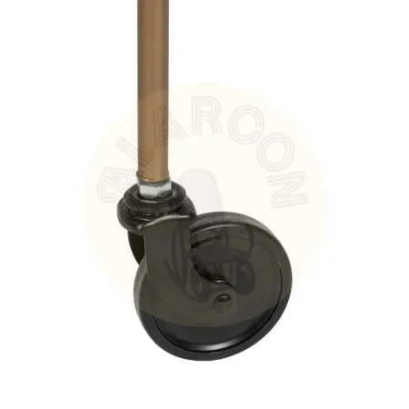 Camarera con ruedas en metal dorado y bandejas de cristal 61x40x70cm - Ixia - 611369IX - foto-secundaria-7