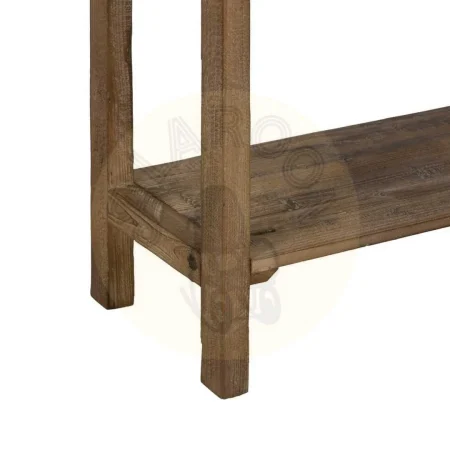 Consola de madera de abeto natural con cajón y hueco 90x34.50x81cm - Ixia - 611395IX - foto-secundaria-7