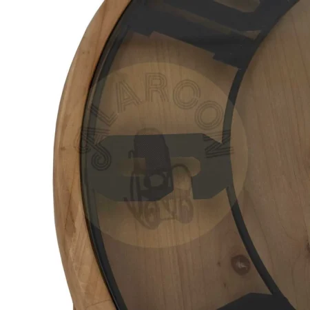 Mesa de centro reloj natural en DM y madera de abeto 80x80x41cm - Ixia - 611411IX - foto-secundaria-2