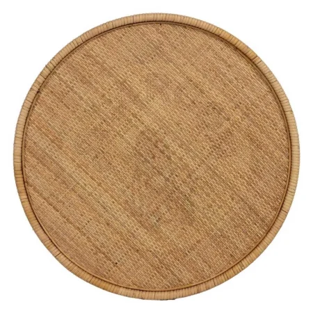 Mesa auxiliar en ratán natural para salón 60x60x71cm - Ixia - 611417IX - foto-secundaria-5