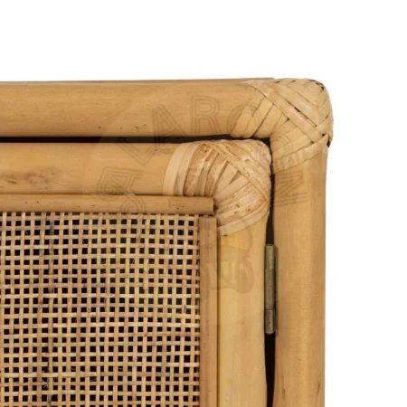 Mueble auxiliar de ratán natural para salón 97.50x40x65cm - Ixia - 611421IX - foto-secundaria-5