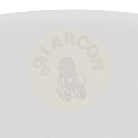 Mesa auxiliar plegable en acero blanco 70x70x72cm - Ixia - 611564IX - foto-secundaria-3