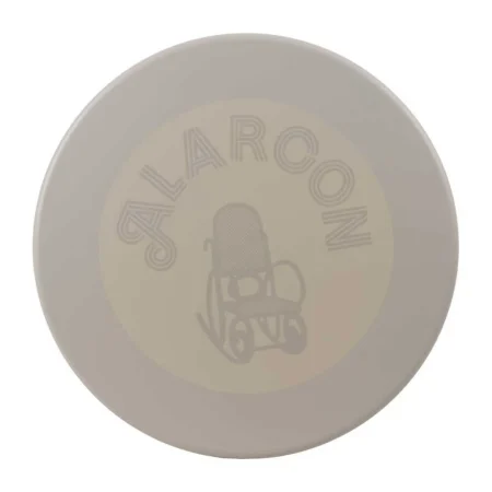 Mesa auxiliar plegable en acero color taupe 70x70x72cm - Ixia - 611566IX - foto-secundaria-5