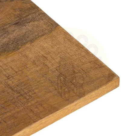 Tablero cuadrado para mesa en madera de mango con superficie irregular 70x70x3cm - Ixia - 611700IX - foto-secundaria-2