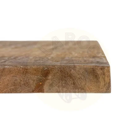 Tablero cuadrado para mesa en madera de mango con superficie irregular 70x70x3cm - Ixia - 611700IX - foto-secundaria-3